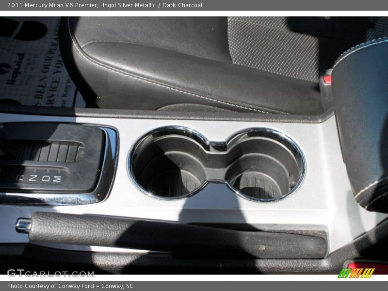 Ingot Silver Metallic / Dark Charcoal 2011 Mercury Milan V6 Premier