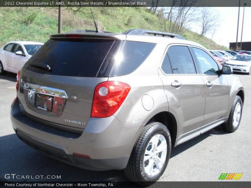 Mocha Steel Metallic / Brownstone/Jet Black 2012 Chevrolet Equinox LT AWD