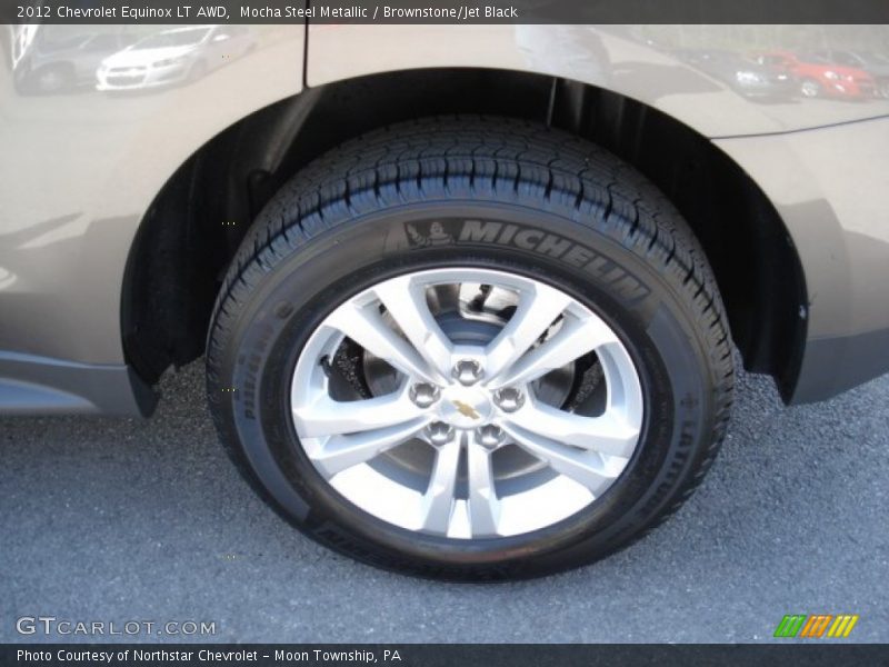 Mocha Steel Metallic / Brownstone/Jet Black 2012 Chevrolet Equinox LT AWD
