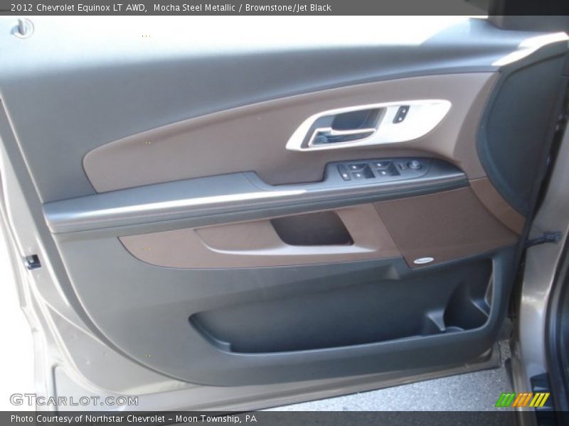 Mocha Steel Metallic / Brownstone/Jet Black 2012 Chevrolet Equinox LT AWD