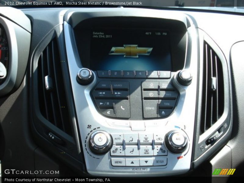Mocha Steel Metallic / Brownstone/Jet Black 2012 Chevrolet Equinox LT AWD