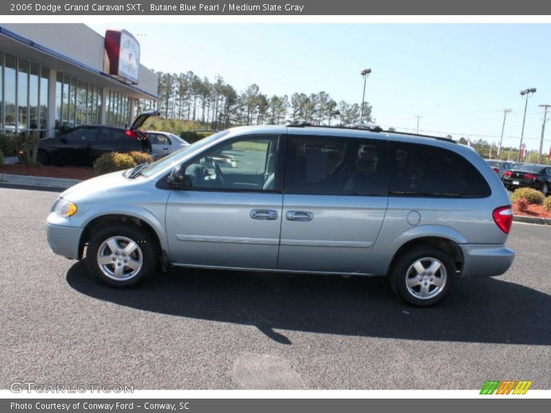 Butane Blue Pearl / Medium Slate Gray 2006 Dodge Grand Caravan SXT