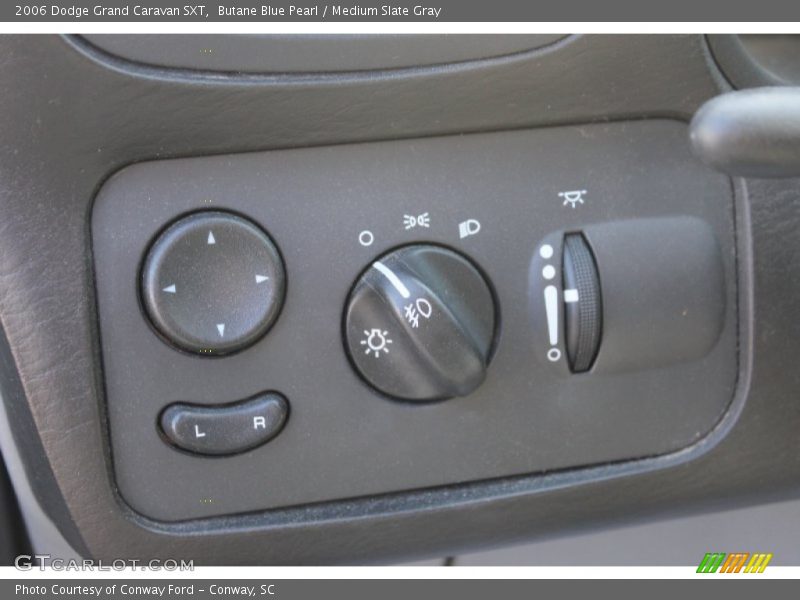 Butane Blue Pearl / Medium Slate Gray 2006 Dodge Grand Caravan SXT