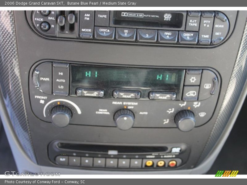 Butane Blue Pearl / Medium Slate Gray 2006 Dodge Grand Caravan SXT