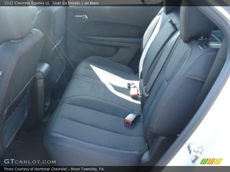 Silver Ice Metallic / Jet Black 2012 Chevrolet Equinox LS