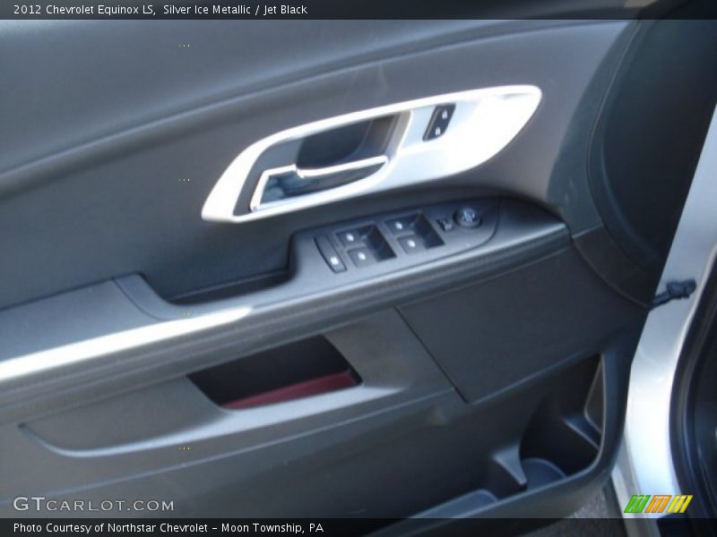 Silver Ice Metallic / Jet Black 2012 Chevrolet Equinox LS