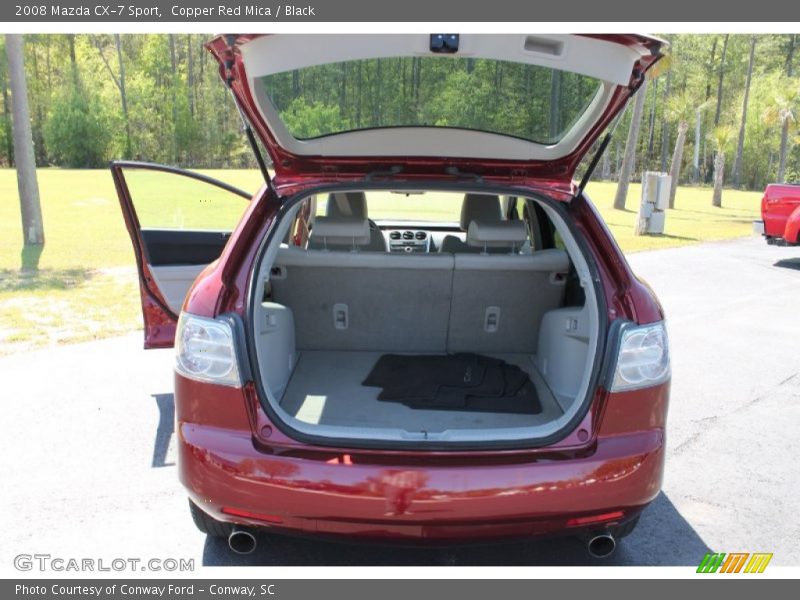 Copper Red Mica / Black 2008 Mazda CX-7 Sport