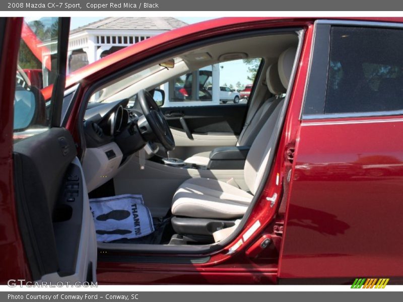 Copper Red Mica / Black 2008 Mazda CX-7 Sport
