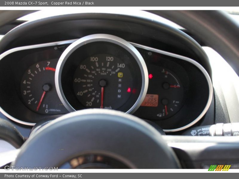 Copper Red Mica / Black 2008 Mazda CX-7 Sport