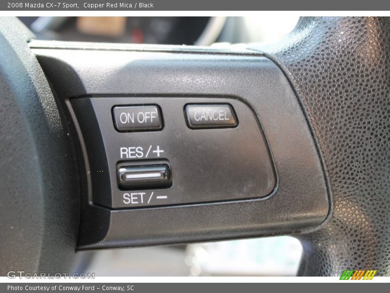 Copper Red Mica / Black 2008 Mazda CX-7 Sport