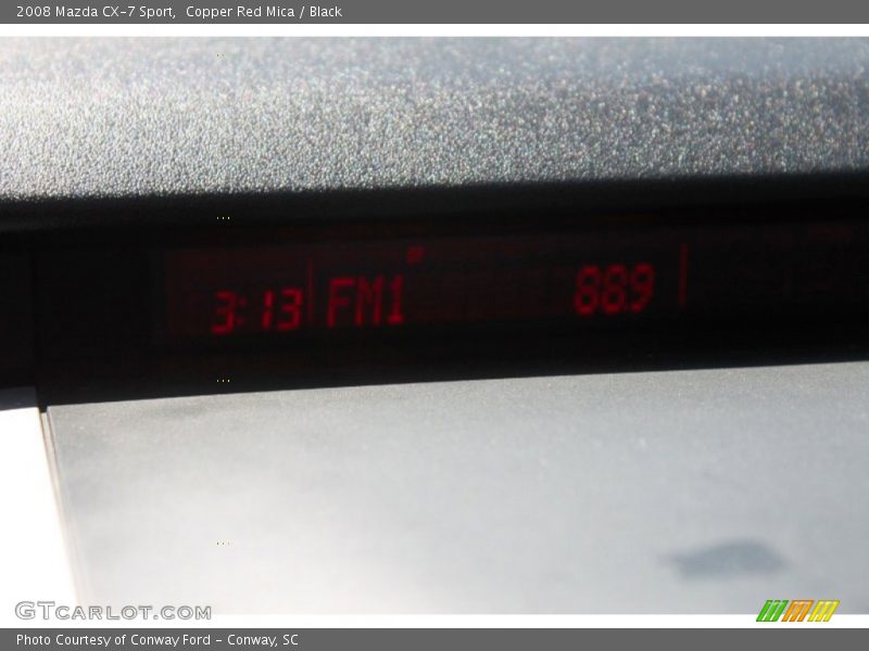Copper Red Mica / Black 2008 Mazda CX-7 Sport