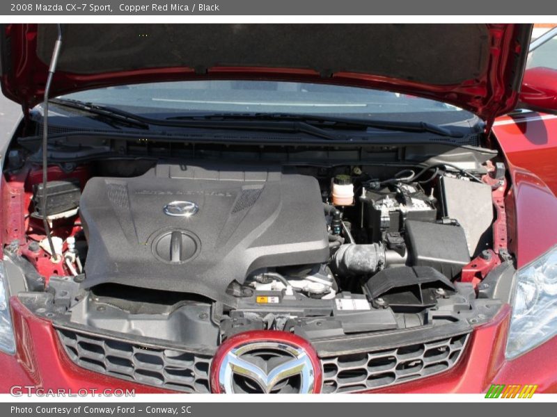 Copper Red Mica / Black 2008 Mazda CX-7 Sport