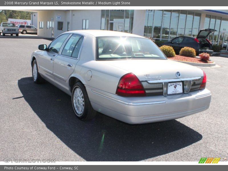 Smokestone Metallic / Medium Light Stone 2008 Mercury Grand Marquis LS