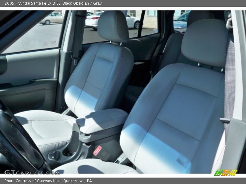 Black Obsidian / Gray 2005 Hyundai Santa Fe LX 3.5