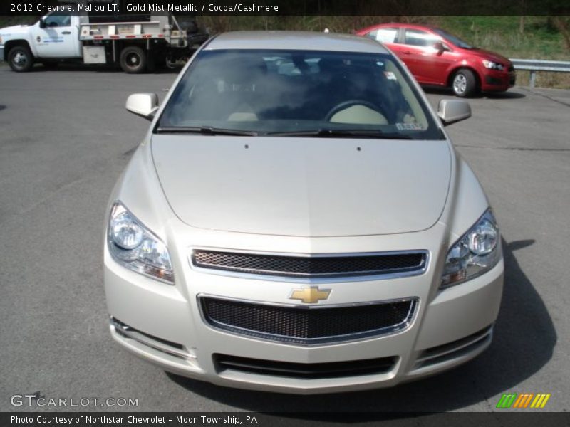 Gold Mist Metallic / Cocoa/Cashmere 2012 Chevrolet Malibu LT