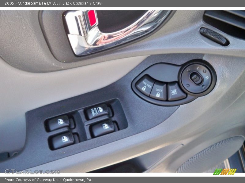 Black Obsidian / Gray 2005 Hyundai Santa Fe LX 3.5