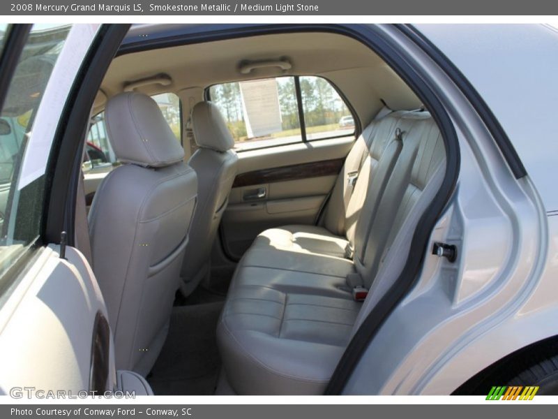 Smokestone Metallic / Medium Light Stone 2008 Mercury Grand Marquis LS