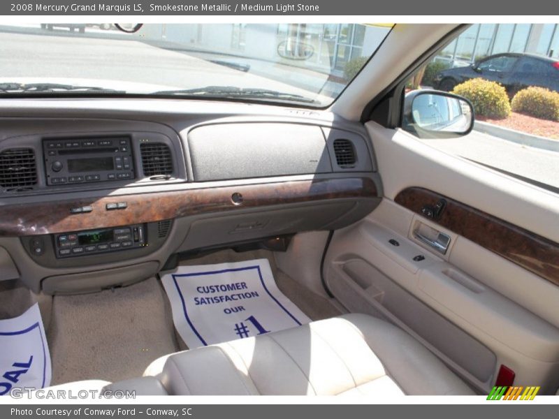 Smokestone Metallic / Medium Light Stone 2008 Mercury Grand Marquis LS