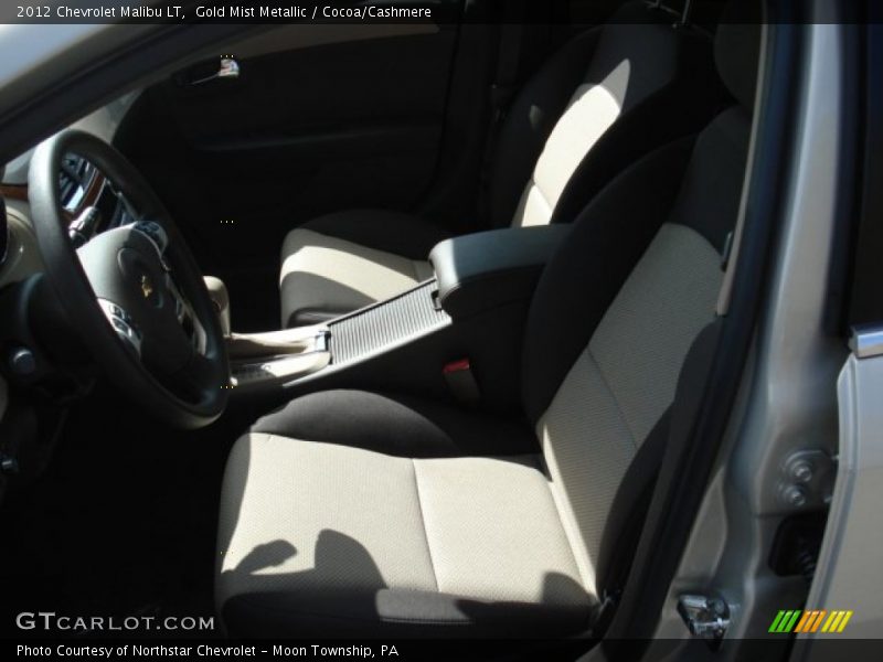 Gold Mist Metallic / Cocoa/Cashmere 2012 Chevrolet Malibu LT