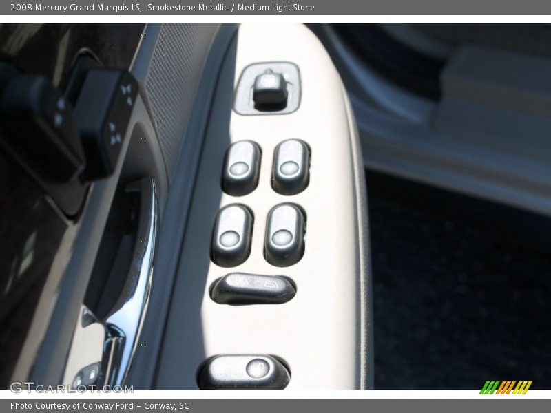 Smokestone Metallic / Medium Light Stone 2008 Mercury Grand Marquis LS