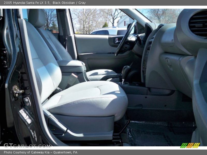 Black Obsidian / Gray 2005 Hyundai Santa Fe LX 3.5