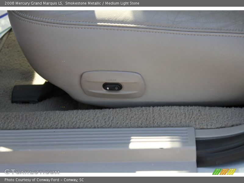 Smokestone Metallic / Medium Light Stone 2008 Mercury Grand Marquis LS