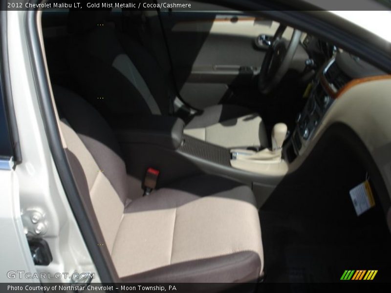 Gold Mist Metallic / Cocoa/Cashmere 2012 Chevrolet Malibu LT