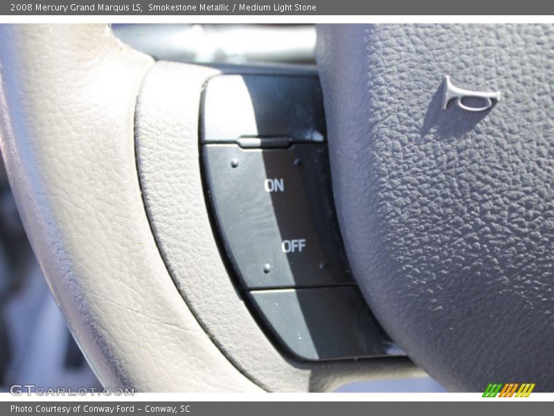 Smokestone Metallic / Medium Light Stone 2008 Mercury Grand Marquis LS