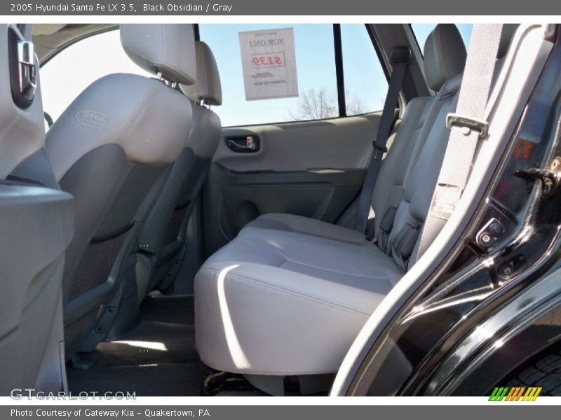 Black Obsidian / Gray 2005 Hyundai Santa Fe LX 3.5