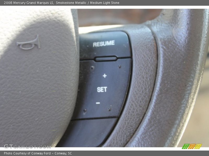 Smokestone Metallic / Medium Light Stone 2008 Mercury Grand Marquis LS