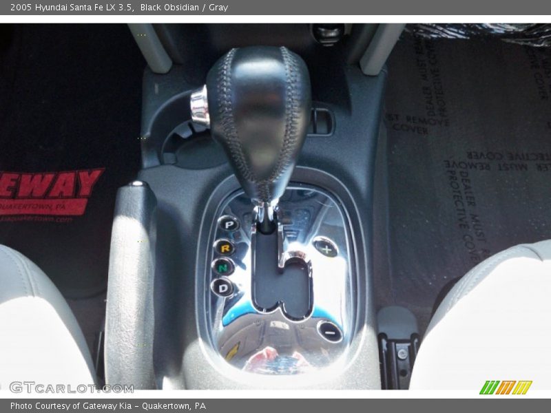 Black Obsidian / Gray 2005 Hyundai Santa Fe LX 3.5