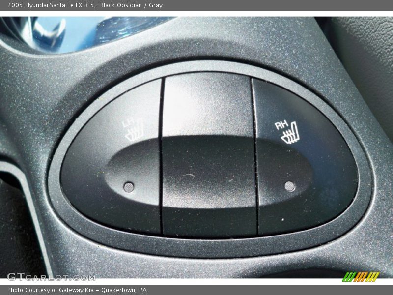 Black Obsidian / Gray 2005 Hyundai Santa Fe LX 3.5