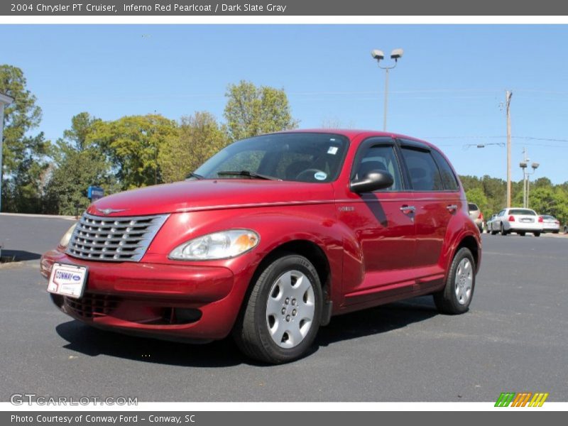 Inferno Red Pearlcoat / Dark Slate Gray 2004 Chrysler PT Cruiser