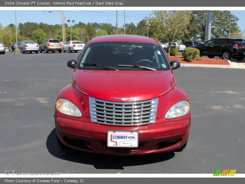 Inferno Red Pearlcoat / Dark Slate Gray 2004 Chrysler PT Cruiser