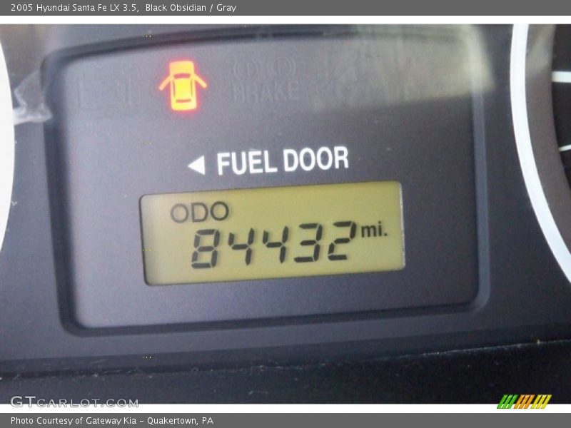 Black Obsidian / Gray 2005 Hyundai Santa Fe LX 3.5