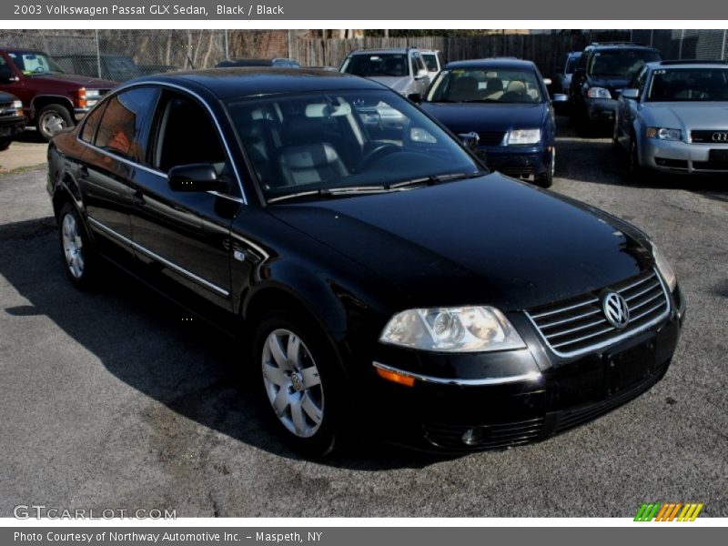 Black / Black 2003 Volkswagen Passat GLX Sedan