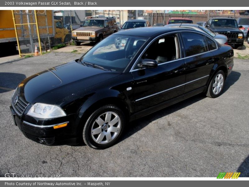 Black / Black 2003 Volkswagen Passat GLX Sedan