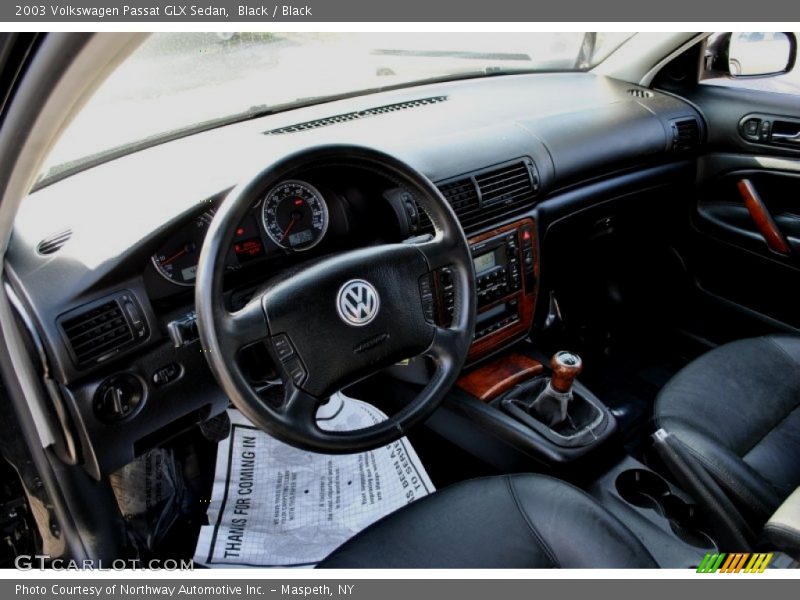 Black / Black 2003 Volkswagen Passat GLX Sedan