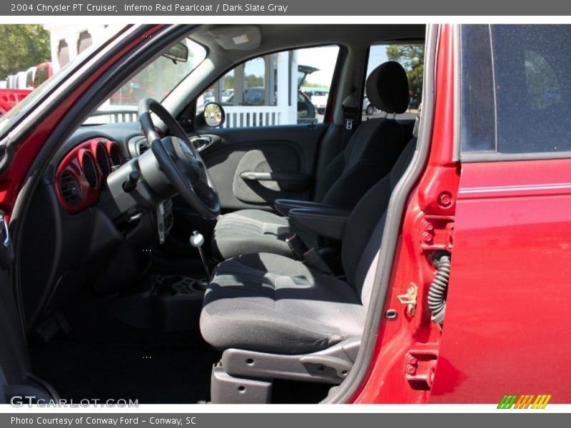 Inferno Red Pearlcoat / Dark Slate Gray 2004 Chrysler PT Cruiser