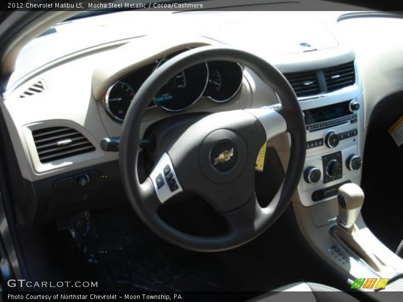 Mocha Steel Metallic / Cocoa/Cashmere 2012 Chevrolet Malibu LS