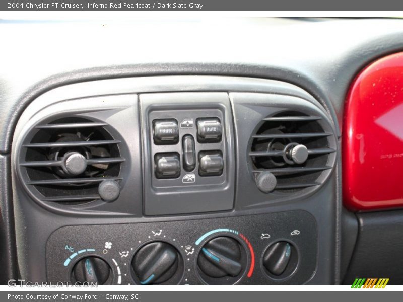Inferno Red Pearlcoat / Dark Slate Gray 2004 Chrysler PT Cruiser
