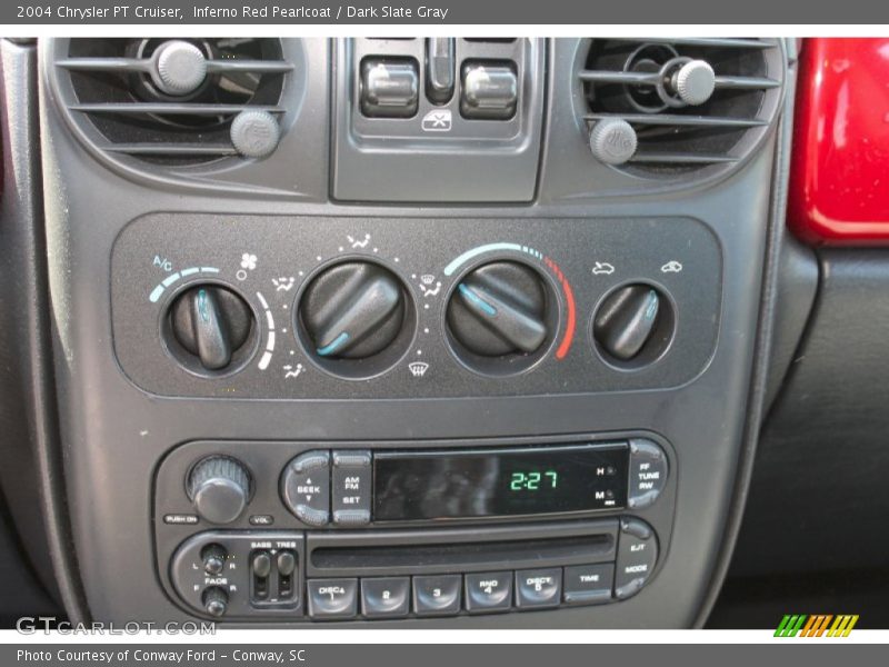 Controls of 2004 PT Cruiser 