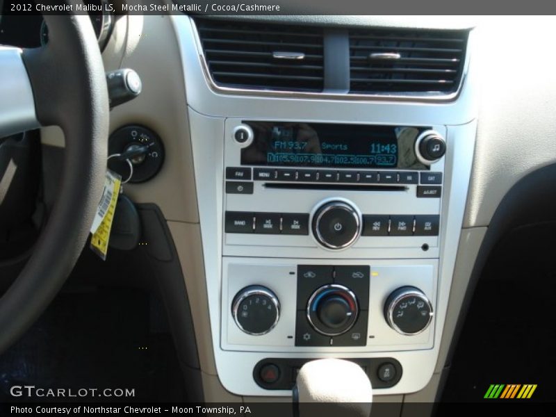 Mocha Steel Metallic / Cocoa/Cashmere 2012 Chevrolet Malibu LS