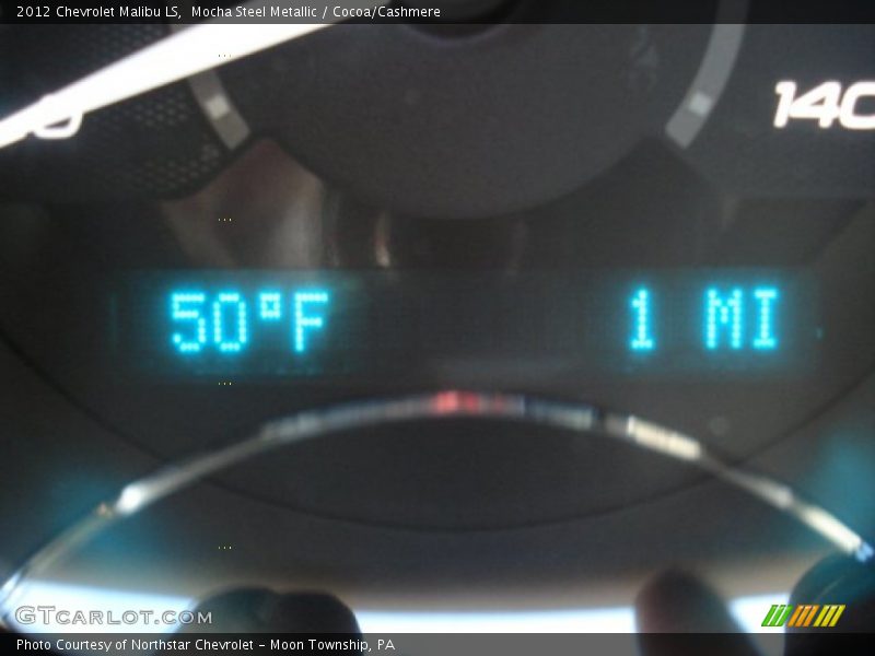 Mocha Steel Metallic / Cocoa/Cashmere 2012 Chevrolet Malibu LS