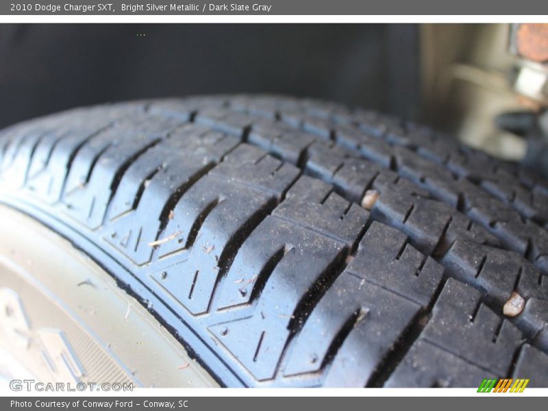 Bright Silver Metallic / Dark Slate Gray 2010 Dodge Charger SXT