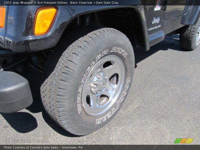 Black Clearcoat / Dark Slate Gray 2003 Jeep Wrangler X 4x4 Freedom Edition