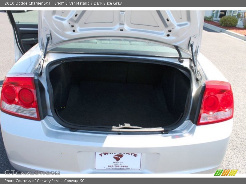 Bright Silver Metallic / Dark Slate Gray 2010 Dodge Charger SXT