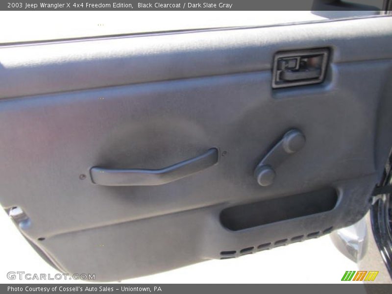 Black Clearcoat / Dark Slate Gray 2003 Jeep Wrangler X 4x4 Freedom Edition