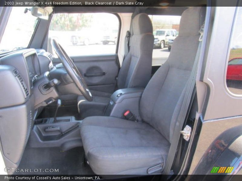Black Clearcoat / Dark Slate Gray 2003 Jeep Wrangler X 4x4 Freedom Edition