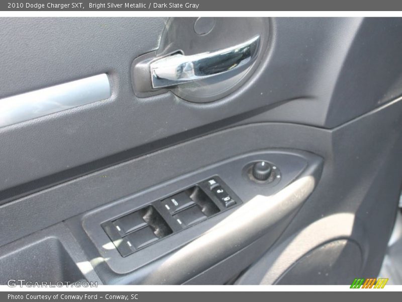 Bright Silver Metallic / Dark Slate Gray 2010 Dodge Charger SXT